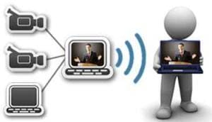 webcast live stream company conference meeting filmed