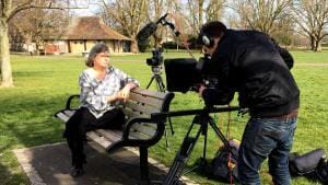 local video company wavefx Cambridge video company London vox pop interviews filmed experiential campaign video company to film roadshow live camera company to film event