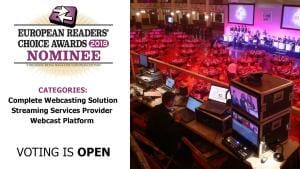 streaming awards winner wavefx live streaming company webcasting production uk stream