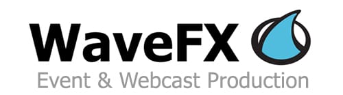 WaveFX – Video, Animation, Webcast Production Company: 01223 505600 Logo